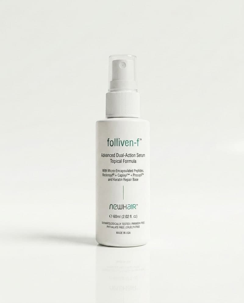 NewHair Folliven-F — Leave-on scalp serum — cosmetic actives