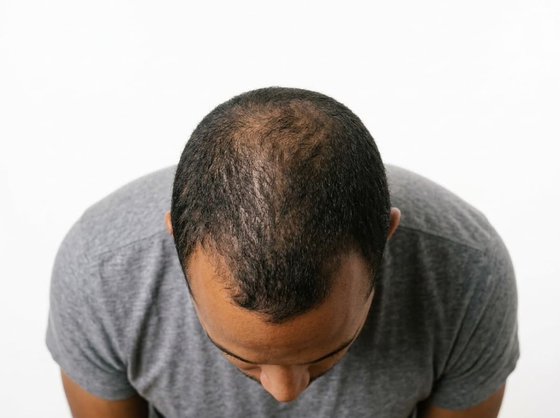 Sample top-down scalp scan